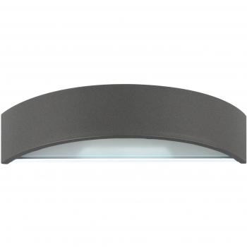 Ranex Lámpara de pared 5000.333 Bastia - Aluminio y cristal - Luz blanca cálida