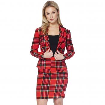 Opposuits Women's Lumber Jackie Red Suit