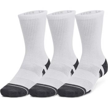 Under Armour Performance Tech 3pk Crew Socks White - Medium Male