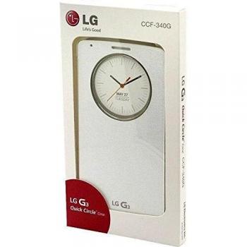 LG G030G30W1 - Funda G3 Quick Circle, blanco