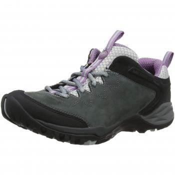Merrell Siren Traveller Q2 Leather, Zapatillas de Senderismo para Mujer, Gris Castle/Grape, 40 EU