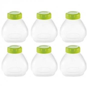 Tefal Multidelices - Accesorios yogurtera, 6 botellines de plástico de 200 mililitros, 1 cepillo limpiador, libro de recetas