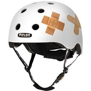 Melon Casco Urban Active Story Plastered White T, Unisex Adulto, Blanco, Medium