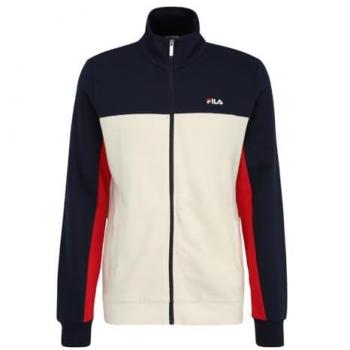 Chaqueta de Chándal Fila Biedenkopf para Hombre - Multicolor, Algodón, Negro Iris-Antique Blanco-true, Talla M