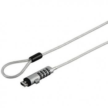 Hama | Combination Security Lock for Notebook - Silver|Transparent