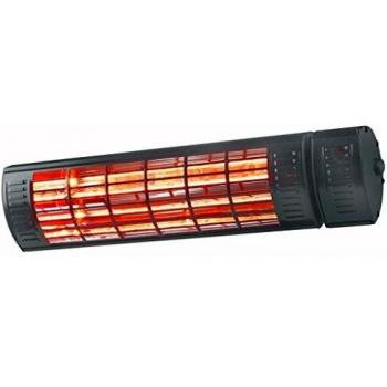 Eurom Golden 2000 Ultra RCD W - Estufa para terraza, color negro