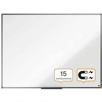 Nobo Pizarra Blanca Basic Magnetica De Acero 1200x900 Mm Con Marco Basico