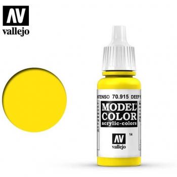 Pintura Vallejo Color Amarillo Intenso 70.915