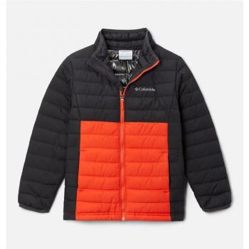 Chaqueta Deportiva para Niños Columbia Powder Lite Negro