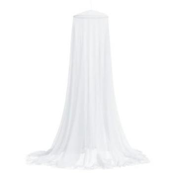 Mosquitera Plegable para Cama 220 Malla Blanca 56x56x220 cm