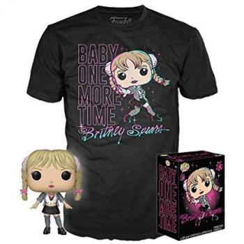Funko Figura Pop y camiseta exclusiva de Britney Spears Baby One More Time Talla S