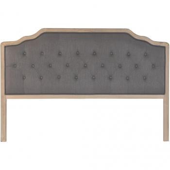 Cabecero de Cama DKD Home Decor Gris oscuro Roble 180 x 10 x 120 cm
