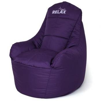 Puf Sako Boss Púrpura XXL 140 x 90 cm Tejido Antidesgarros