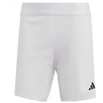 Pantalones cortos de fútbol Adidas Tiro 23 LW mujer, color blanco y negro, talla XXL