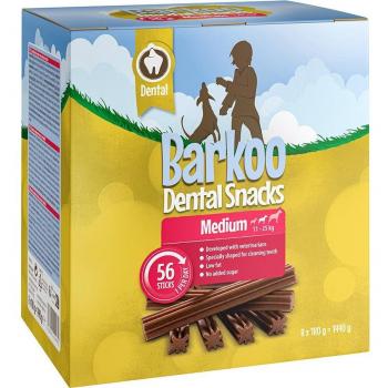 Pack Ahorro: Barkoo Dental Snacks para perros - Tamaño mediano (224 unidades)