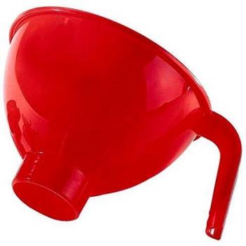 Imbuto Invasor de Plástico Rojo para Conservas - 21,5x18x14,5 cm