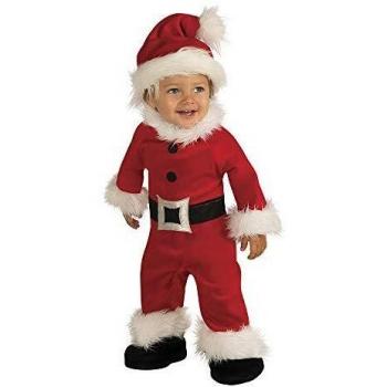 Merry Christmas S8906-T - Disfraz papá Noel luxe inf