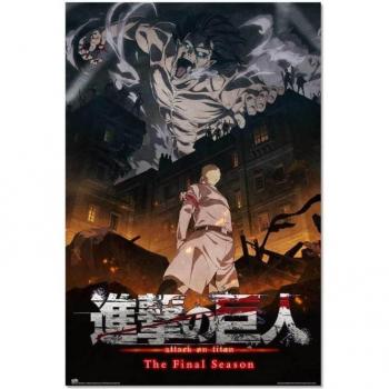 Póster Attack On Titan - Assault de Erik Editores