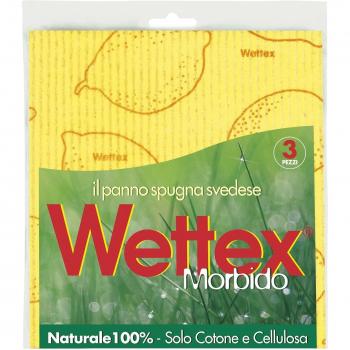 Wettex 102147 Pannospugna Suave Absorbente, 100% Natural