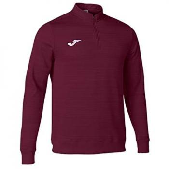 Joma Men's Burgundy Grafity III Half-Zip Sweatshirt