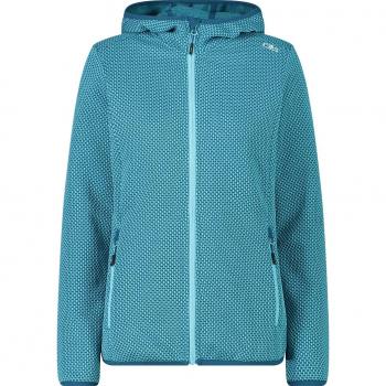 CMP Women's Fleece Hoodie Jacket - Deep Lake, 2XL