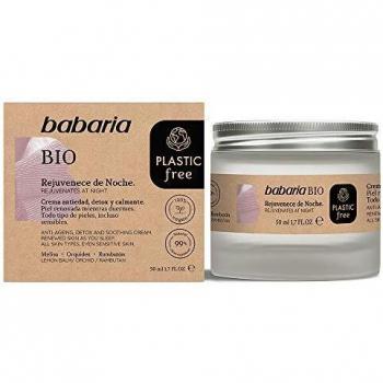 Babaria BIO Night Face Cream - 50ml, Negro, One Size