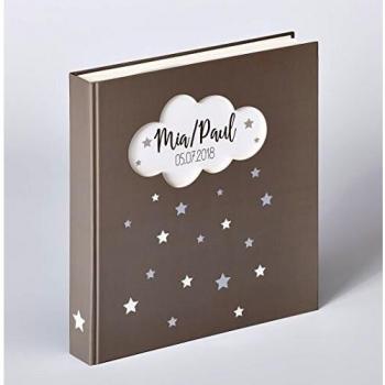 Walther Design Magical - Álbum de fotos (28 x 30,5 cm), color gris