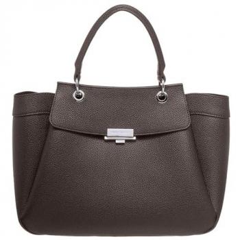 Bolso de hombro marrón en ecopiel con bandolera Armani Exchange
