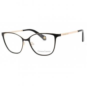 Christian Lacroix CL3059 001 Men's Eyeglasses Black Size 54 (Frame Only) - Blue Light Block Available