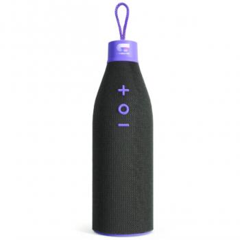 Fonestar Cola Bottle - Altavoz Bluetooth, Color Negro y Morado