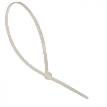 Bolsa de 100 unidades de bridas de nylon natural 2.5x100
