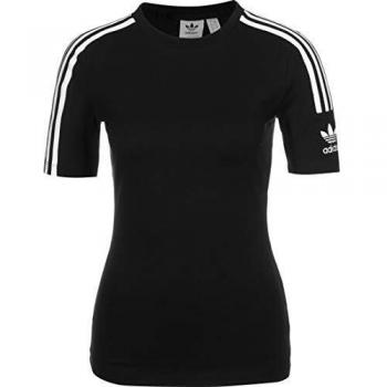 adidas Tight tee Camiseta de Manga Corta, Mujer, Negro