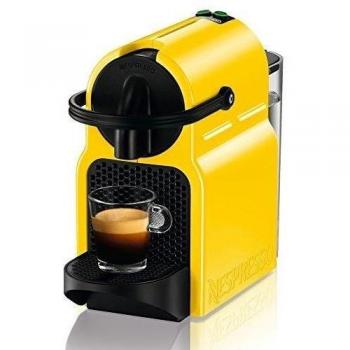 DeLonghi Nespresso Inissia EN 80.YE - Cafetera automática, 19 bares, color amarillo