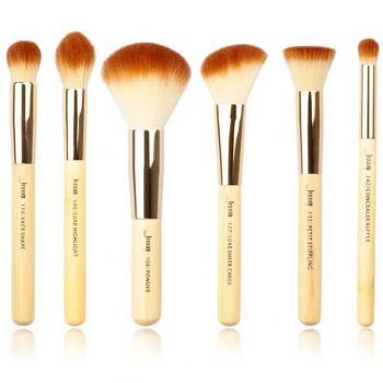 Set de brochas profesionales Jessup Bamboo de 6 piezas