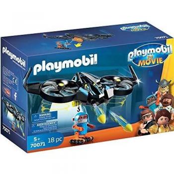 PLAYMOBIL: THE MOVIE Robotitron con Dron, a Partir de 5 Años