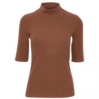Fransa Women's Henley T-Shirt