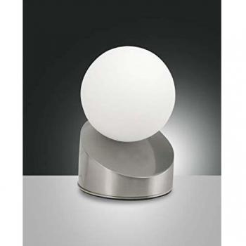 Lámpara de Mesa LED Gravity Níquel 5W 450lm Dimmable con Tacto