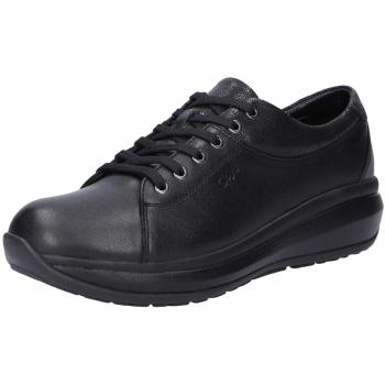 Athena Women's Casual & Athletic Full Grain Leather Sneakers - Black
