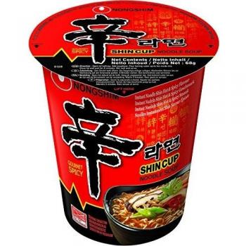 Nongshim Fideos Instantáneos Sopa Shin 12 x 68 G