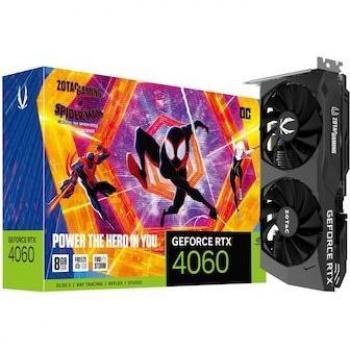 Tarjeta Gráfica Zotac ZT-D40600P-10SMP NVIDIA GeForce RTX 4060 8 GB GDDR6