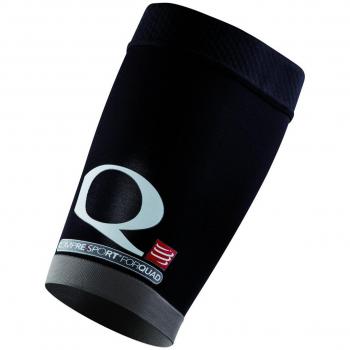 Compressport Quad - Muslera unisex, color negro, talla 1