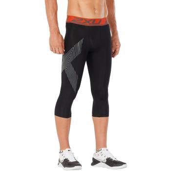 2XU MA4477b Pantalón Compresivo, Hombre, Rojo, S