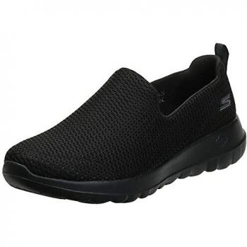 Skechers Women's Go Walk Joy Slip On Trainers, Black, 5 UK