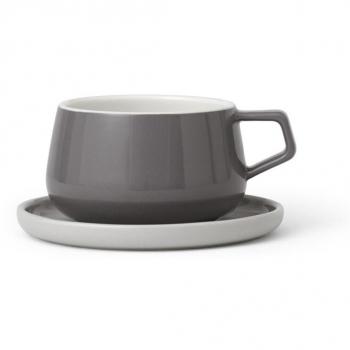 Taza de té de porcelana Viva Scandinavia Classic Ella 250ml Storm