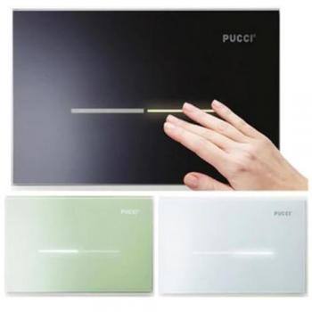 Placa Eco de Vidrio Pucci 2015 Blanca para Cassettes de Descarga