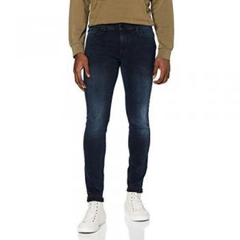 Jack And Jones Mens Liam 004 Skinny Jeans - Blue Denim - 32W X 34L