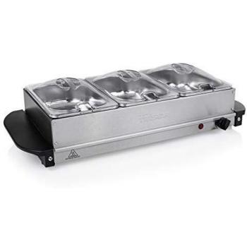 Calienta Platos Tristar BP-6283 - Electrodomésticos de Cocina, Calentador de Alimentos eléctrico, diseño compacto, capacidad para varios platos, temperatura ajustable, fácil de limpiar
