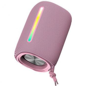 Forever BS-10 LED Pink Bluetooth Speaker