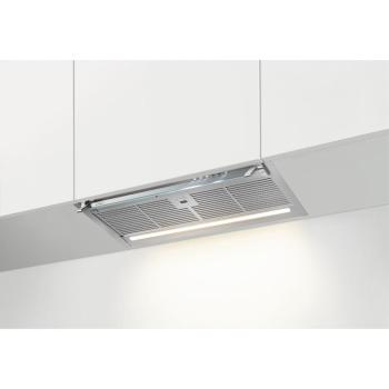 Campana extractora integrada AEG GDE686HM 60 cm Inox 750 m3/h Hob2Hood