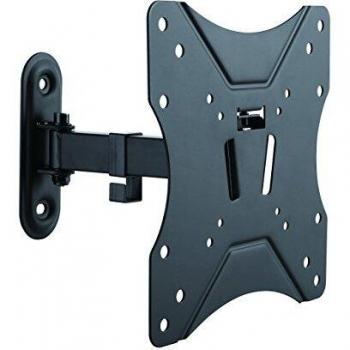 Soporte de Pared LogiLink BP0007 para TV LCD/LED, Inclinable +/-7.5°, Giratorio 90°, VESA 200x200, Compatible con Pantallas de 23 a 42, Cap